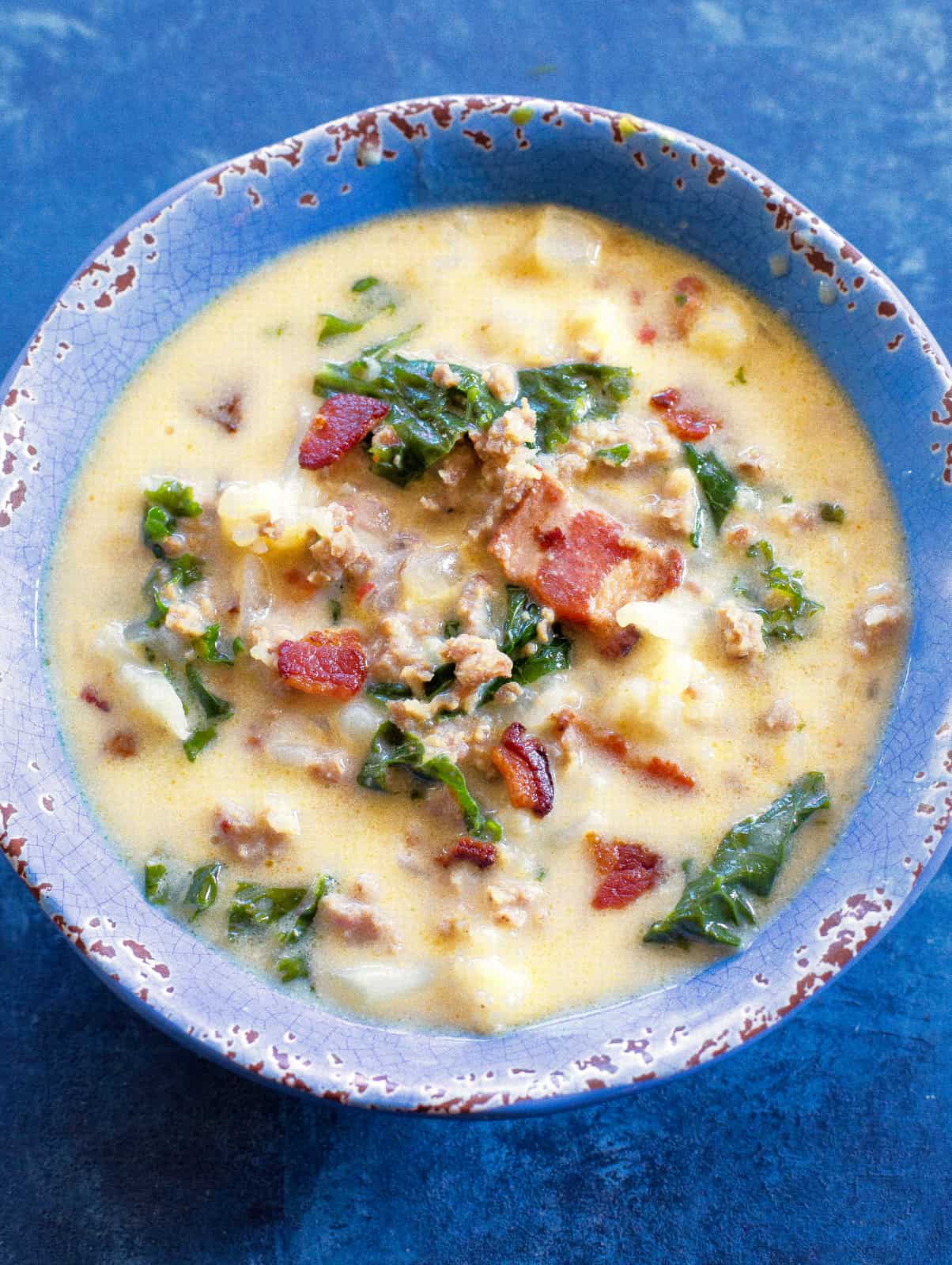 Keto Zuppa Toscana Soup